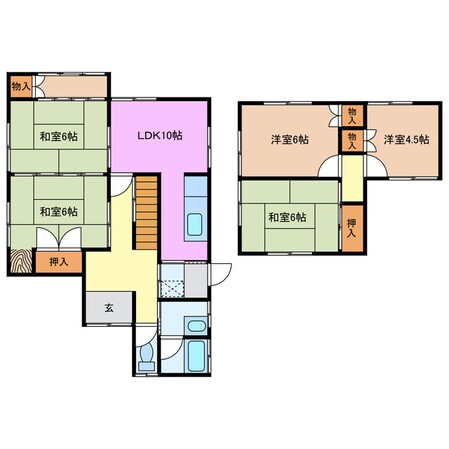 つつじが丘N様戸建の物件間取画像